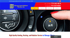 Desktop Screenshot of chicagoautoradiator.com